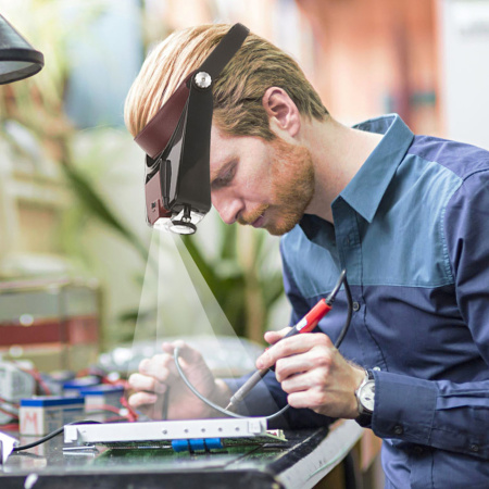 Бинокулярная лупа МЕГЕОН 02810 купить по низкой цене | МАКСПРОФИТ