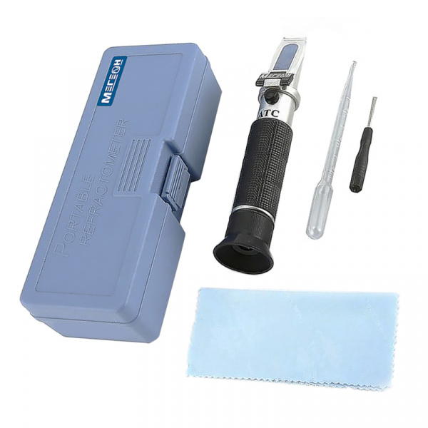 Рефрактометр для измерения концентрации и удельного веса соли МЕГЕОН 72029 купить по низкой цене | МАКСПРОФИТ