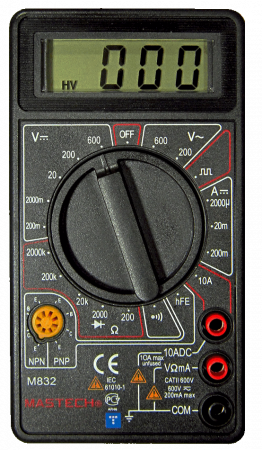 Мультиметр Mastech M832 купить по низкой цене | МАКСПРОФИТ