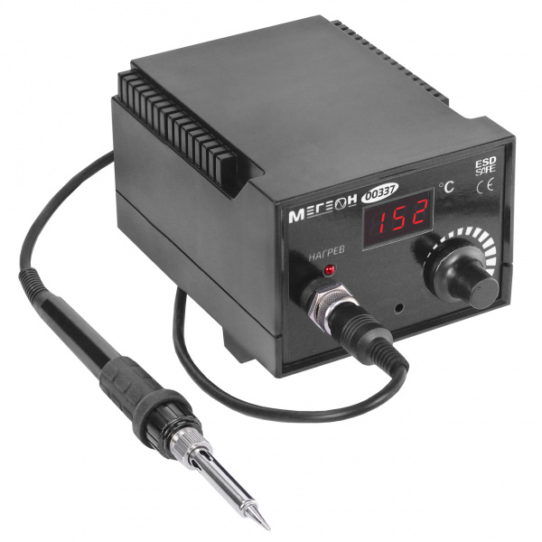 Паяльная станция МЕГЕОН 00337 купить по низкой цене | МАКСПРОФИТ