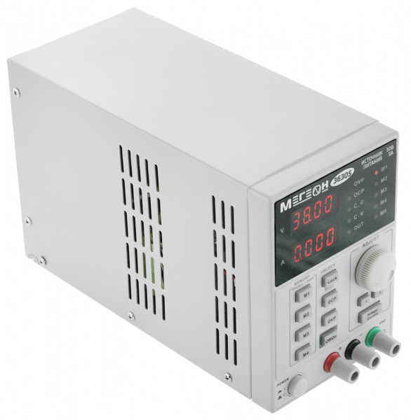 Одноканальный программируемый линейный источник питания МЕГЕОН 36305 купить по низкой цене | МАКСПРОФИТ