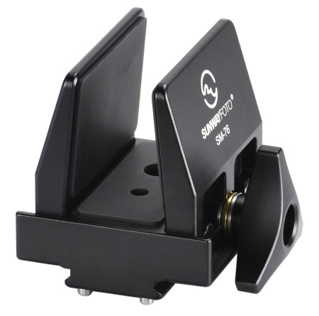 Зажим Sunwayfoto SM-76 с креплением Arca-Swiss/Weaver под ложе купить по низкой цене | МАКСПРОФИТ